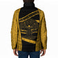 Egypt Tree Of Life Padded Jacket The Fig In Ancient Egyptian