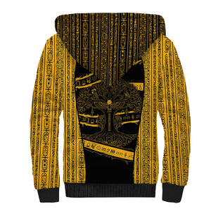 Egypt Tree Of Life Sherpa Hoodie The Fig In Ancient Egyptian