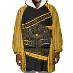 Egypt Tree Of Life Wearable Blanket Hoodie The Fig In Ancient Egyptian