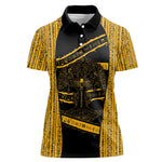 Egypt Tree Of Life Women Polo Shirt The Fig In Ancient Egyptian