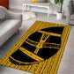 Egypt Sistrum Area Rug Ancient Mythology Sacred Rattling Instrument