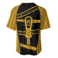 Egypt Sistrum Baseball Jersey Ancient Mythology Sacred Rattling Instrument