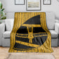Egypt Sistrum Blanket Ancient Mythology Sacred Rattling Instrument