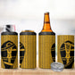 Egypt Sistrum 4 in 1 Can Cooler Tumbler Ancient Mythology Sacred Rattling Instrument