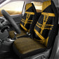 Egypt Sistrum Car Seat Cover Ancient Mythology Sacred Rattling Instrument