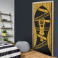 Egypt Sistrum Door Cover Ancient Mythology Sacred Rattling Instrument