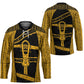 Egypt Sistrum Hockey Jersey Ancient Mythology Sacred Rattling Instrument