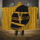 Egypt Sistrum Hooded Blanket Ancient Mythology Sacred Rattling Instrument