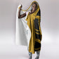 Egypt Sistrum Hooded Blanket Ancient Mythology Sacred Rattling Instrument