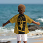 Egypt Sistrum Kid Hawaiian Shirt Ancient Mythology Sacred Rattling Instrument