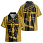 Egypt Sistrum Kid Hawaiian Shirt Ancient Mythology Sacred Rattling Instrument DT05