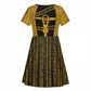 Egypt Sistrum Kid Short Sleeve Dress Ancient Mythology Sacred Rattling Instrument