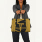 Egypt Sistrum Leather Bag Ancient Mythology Sacred Rattling Instrument