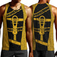 Egypt Sistrum Men Tank Top Ancient Mythology Sacred Rattling Instrument