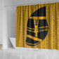 Egypt Sistrum Shower Curtain Ancient Mythology Sacred Rattling Instrument