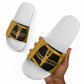 Egypt Sistrum Slide Sandals Ancient Mythology Sacred Rattling Instrument
