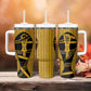 Egypt Sistrum Tumbler With Handle Ancient Mythology Sacred Rattling Instrument