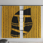 Egypt Sistrum Window Curtain Ancient Mythology Sacred Rattling Instrument