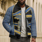 Egypt Nemyss Bomber Puffer Jacket Ancient Mythology Pharaoh Royal
