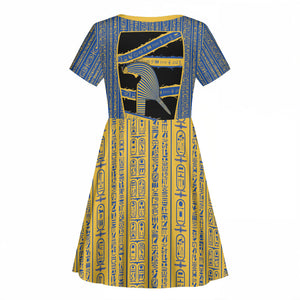 Egypt Nemyss Kid Short Sleeve Dress Ancient Mythology Pharaoh Royal