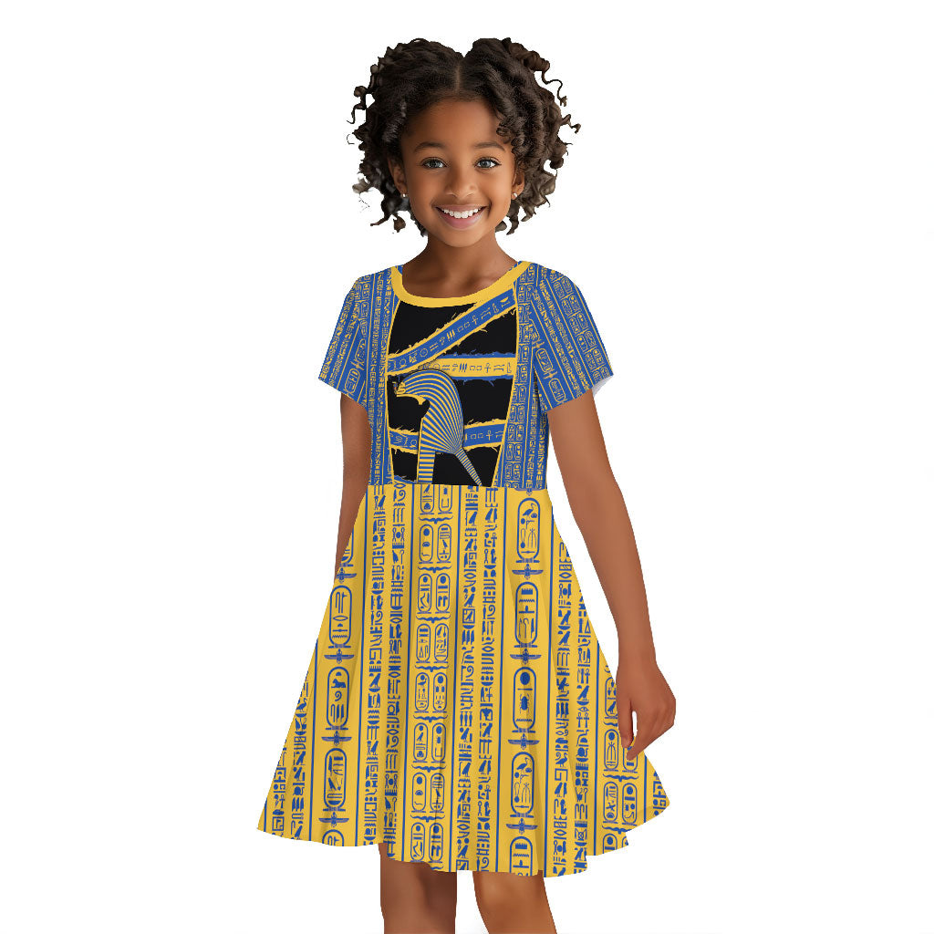 Egypt Nemyss Kid Short Sleeve Dress Ancient Mythology Pharaoh Royal