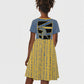 Egypt Nemyss Kid Short Sleeve Dress Ancient Mythology Pharaoh Royal
