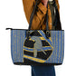 Egypt Nemyss Leather Tote Bag Ancient Mythology Pharaoh Royal