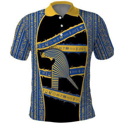 Egypt Nemyss Polo Shirt Ancient Mythology Pharaoh Royal