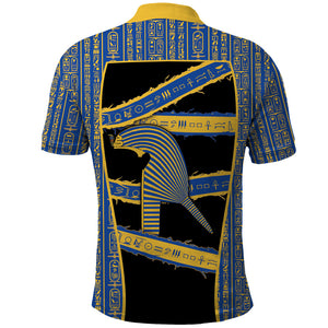 Egypt Nemyss Polo Shirt Ancient Mythology Pharaoh Royal