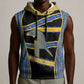 Egypt Nemyss Sleeveless Hoodie Ancient Mythology Pharaoh Royal