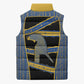 Egypt Nemyss Sleeveless Puffer Jacket Ancient Mythology Pharaoh Royal