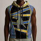 Egypt Nemyss Sleeveless Zip Hoodie Ancient Mythology Pharaoh Royal