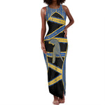 Egypt Nemyss Tank Maxi Dress Ancient Mythology Pharaoh Royal