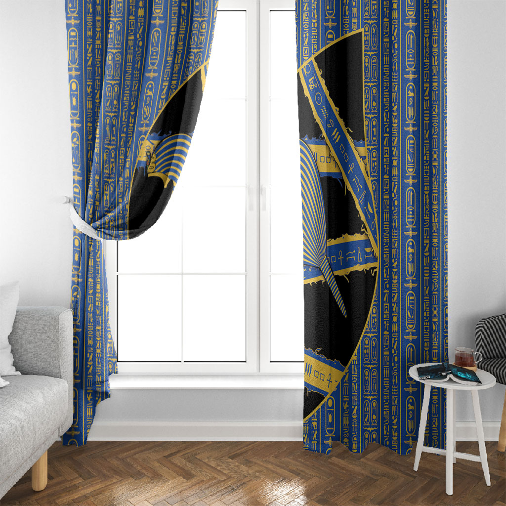 Egypt Nemyss Window Curtain Ancient Mythology Pharaoh Royal
