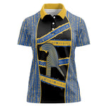 Egypt Nemyss Women Polo Shirt Ancient Mythology Pharaoh Royal