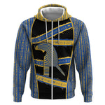 Egypt Nemyss Zip Hoodie Ancient Mythology Pharaoh Royal