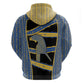 Egypt Nemyss Zip Hoodie Ancient Mythology Pharaoh Royal