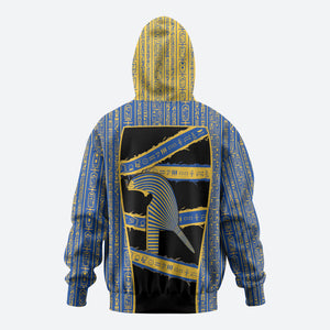 Egypt Nemyss Zip Hoodie Ancient Mythology Pharaoh Royal