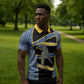 Egypt Nemyss Zipper Polo Shirt Ancient Mythology Pharaoh Royal