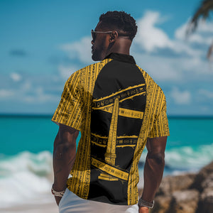 Egypt Obelisk Hawaiian Shirt Ancient Mythology Sacred Sun Pillar
