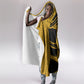 Egypt Obelisk Hooded Blanket Ancient Mythology Sacred Sun Pillar