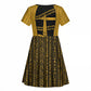 Egypt Obelisk Kid Short Sleeve Dress Ancient Mythology Sacred Sun Pillar