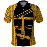 Egypt Obelisk Polo Shirt Ancient Mythology Sacred Sun Pillar
