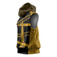 Egypt Obelisk Sleeveless Hoodie Ancient Mythology Sacred Sun Pillar