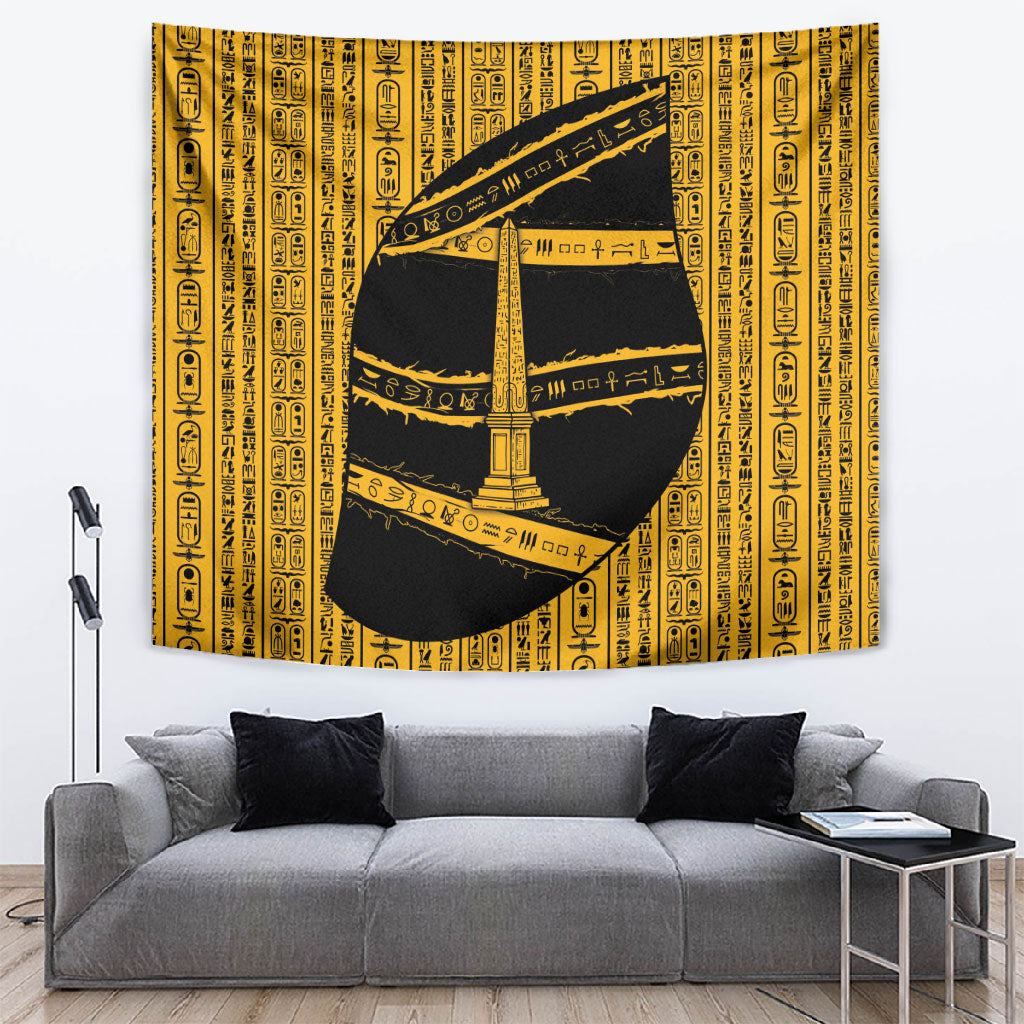 Egypt Obelisk Tapestry Ancient Mythology Sacred Sun Pillar