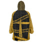 Egypt Obelisk Wearable Blanket Hoodie Ancient Mythology Sacred Sun Pillar