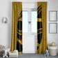 Egypt Obelisk Window Curtain Ancient Mythology Sacred Sun Pillar