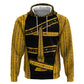 Egypt Obelisk Zip Hoodie Ancient Mythology Sacred Sun Pillar