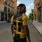 Egypt Obelisk Zipper Polo Shirt Ancient Mythology Sacred Sun Pillar