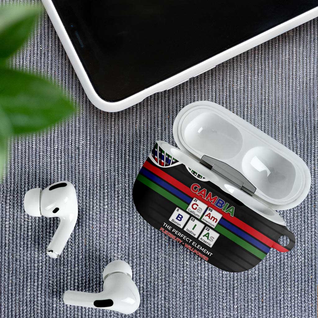 Gambia AirPods Case Perfect Periodic Element Of African - African Pride